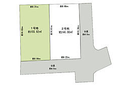 売地　藤沢市本鵠沼2丁目 1号地