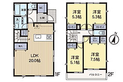 新築一戸建　鎌倉市西鎌倉1丁目　1号棟