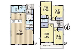 新築一戸建　鎌倉市鎌倉1丁目　2号棟