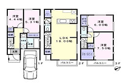 新築一戸建　鎌倉市岡本2丁目1号棟