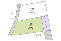 売地　藤沢市高倉　A区画