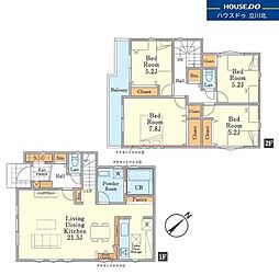 八王子市緑町776番　全2棟1号棟　新築分譲住宅