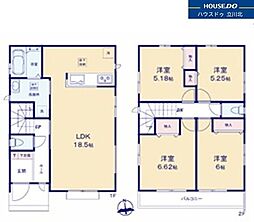 東大和市芋窪4丁目 全3棟A号棟 新築分譲住宅