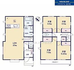 八王子市寺田町43番　全2棟A号棟　新築分譲住宅