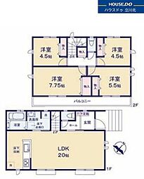八王子市寺田町43番　全2棟B号棟　新築分譲住宅