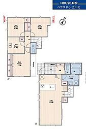 八王子市上柚木2261番　全5棟4号棟　新築分譲住宅