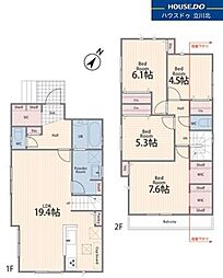 日野市大坂上1丁目　全2棟2号棟　新築分譲住宅