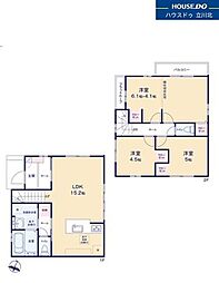 福生市熊川 全3棟3号棟 新築分譲住宅