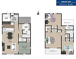 福生市加美平3丁目　全3棟3号地　新築分譲住宅