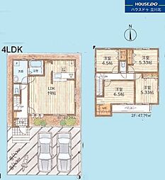 八王子市散田町丁目　全2棟2号棟　新築分譲住宅