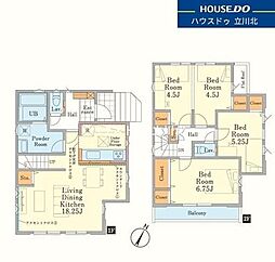 日野市三沢4丁目　全2棟1号棟　新築分譲住宅