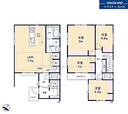 日野市南平9丁目　全5棟3号棟　新築分譲住宅