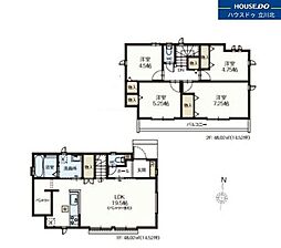 国立市谷保　833-1　全15棟N号棟　新築分譲住宅