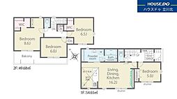 八王子市川口町　全2棟1号棟　新築分譲住宅
