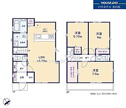武蔵村山市残堀5丁目　全4棟1号棟　新築分譲住宅