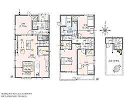 日野市西平山3丁目　全4棟2号棟　新築分譲住宅