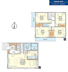 日野市大坂上2丁目　全2棟2号棟　新築分譲住宅
