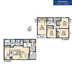 東大和市南街2丁目　全2棟1号棟　新築分譲住宅