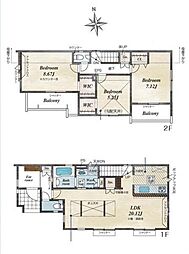 日野市宮　全15棟4号棟　新築分譲住宅