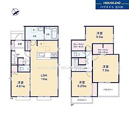 立川市砂川町4丁目　全1棟　新築一戸建住宅
