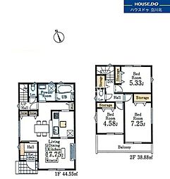 小金井市前原町3丁目　全2棟　新築分譲住宅
