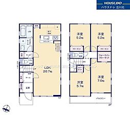 八王子市東中野　全2棟1号棟　新築分譲住宅