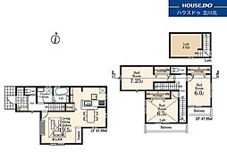 東大和市狭山市4丁目　全2棟2号棟　新築分譲住宅