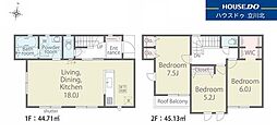八王子市万町 全2棟1号棟 新築分譲住宅