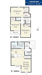 立川市栄町2丁目　全4棟3号棟　新築分譲住宅