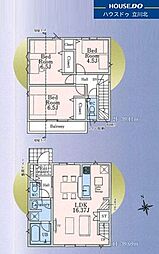 武蔵村山市残堀4丁目　全3棟3号棟　新築分譲住宅