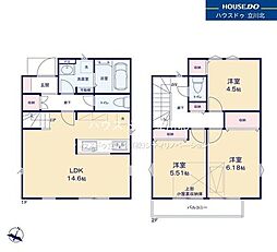 日野市多摩平6丁目　全2棟1号棟　新築分譲住宅