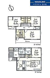 武蔵村山市残堀1丁目　全8区画5号棟　新築分譲住宅