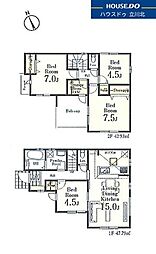 武蔵村山市残堀1丁目 全8区画7号棟 新築分譲住宅