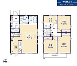 東大和市中央1丁目　全1棟　新築一戸建住宅