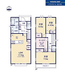 新築戸建 福生市南田園2丁目　全2棟Ｂ号棟　新築分譲住宅