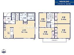 東大和市中央1丁目　全1棟　新築一戸建住宅