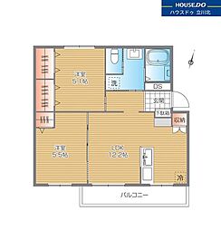 立川柏町住宅　18号棟　404号室