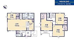 羽村市羽加美1丁目　全4棟3号棟　新築分譲住宅