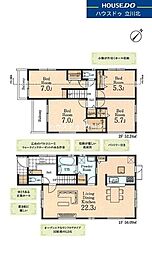 福生市大字福生2976　全3棟2号棟　新築分譲住宅