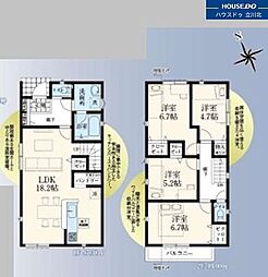 昭島市昭和町4丁目　全6棟5号棟　新築分譲住宅
