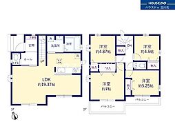 昭島市中神町2丁目　全6棟A号棟　新築分譲住宅