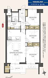 京王北野マンション C号棟　206号室