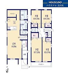 福生市加美平3丁目　全一棟　新築一戸建住宅