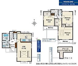 小平市仲町26　全1棟　新築一戸建住宅