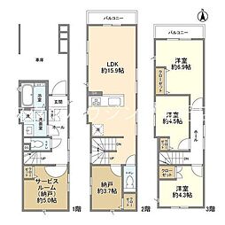 さいたま市北区櫛引町２丁目の一戸建て