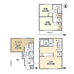 さいたま市中央区鈴谷５丁目の一戸建て