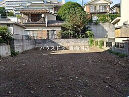 青梅市河辺町3丁目 建築条件なし売土地