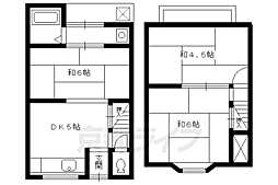 紫野西泉堂町貸家 北側東1