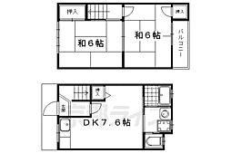 京都市左京区田中西大久保町の一戸建て