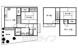 京都市左京区上高野沢淵町の一戸建て